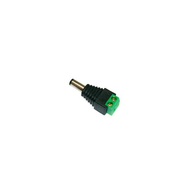 ADAPTADOR DE ALIMENTACION DE ENERGIA PARA CAMARAS DC MACHO PROVISION 10 PZAS