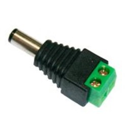 ADAPTADOR DE ALIMENTACION DE ENERGIA PARA CAMARAS DC MACHO PROVISION 10 PZAS