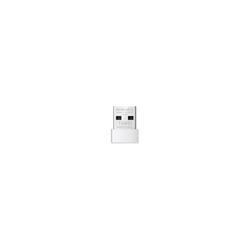 TARJETA DE RED USB MERCUSYS MW150US INALAMBRICA 150 MBPS 802.11N/G/B TAMANO NANO