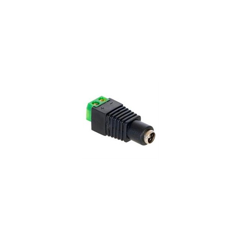 ADAPTADOR DE ALIMENTACION DE ENERGIA PARA CAMARAS DC HEMBRA PROVISION 10 PZAS.
