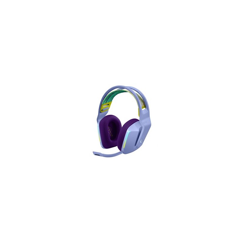 DIADEMA LOGITECH G733 LILA RGB GAMING INALAMBRICOS LIGHTSPEED 981-000889