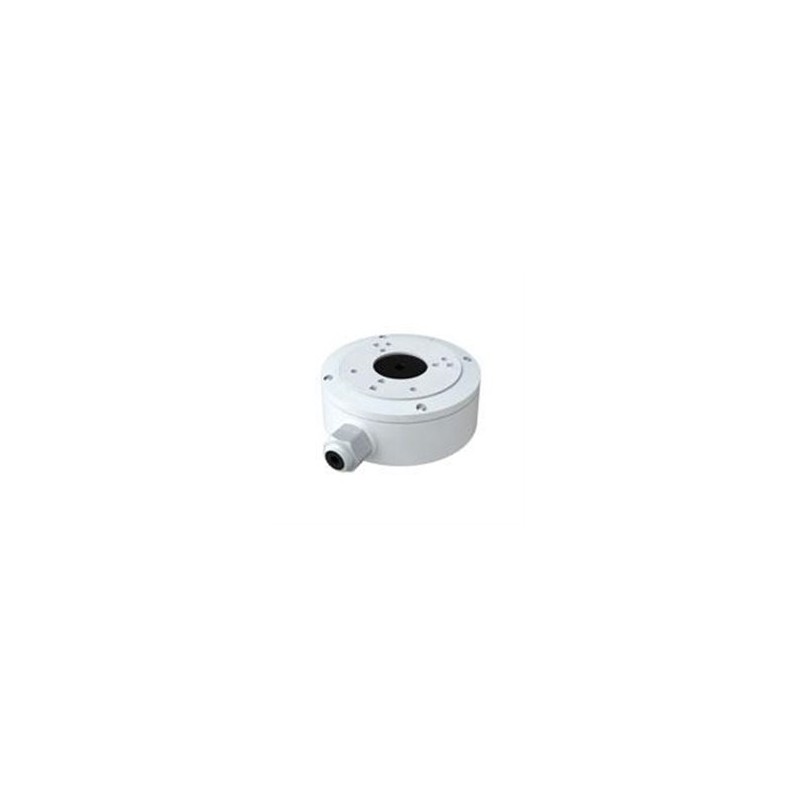 CAJA PROVISION ISR DE CONEXIONES PEQUEÑA A PRUEBA DE AGUA, PARA CÁMARAS AHD E IP, COLOR BLANCA