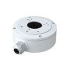 CAJA PROVISION ISR DE CONEXIONES PEQUEÑA A PRUEBA DE AGUA, PARA CÁMARAS AHD E IP, COLOR BLANCA