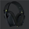 DIADEMA LOGITECH G435 GAMING NEGRO WIRELESS USB BLUETTOTH LIGHTSPEDD 981-001049