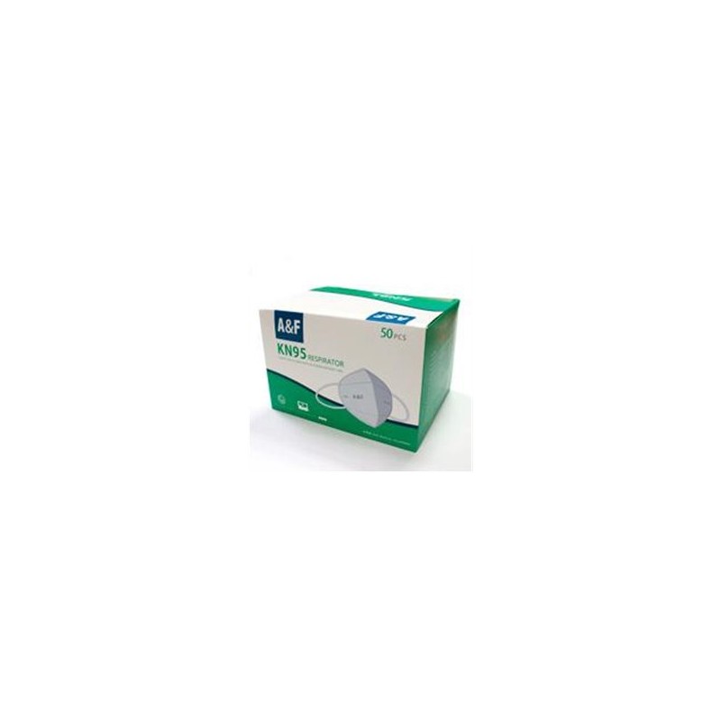 CUBRE BOCAS KN95 BLANCO CON 50 PZAS, 5 PAQUETES CON 10 PZAS C/U