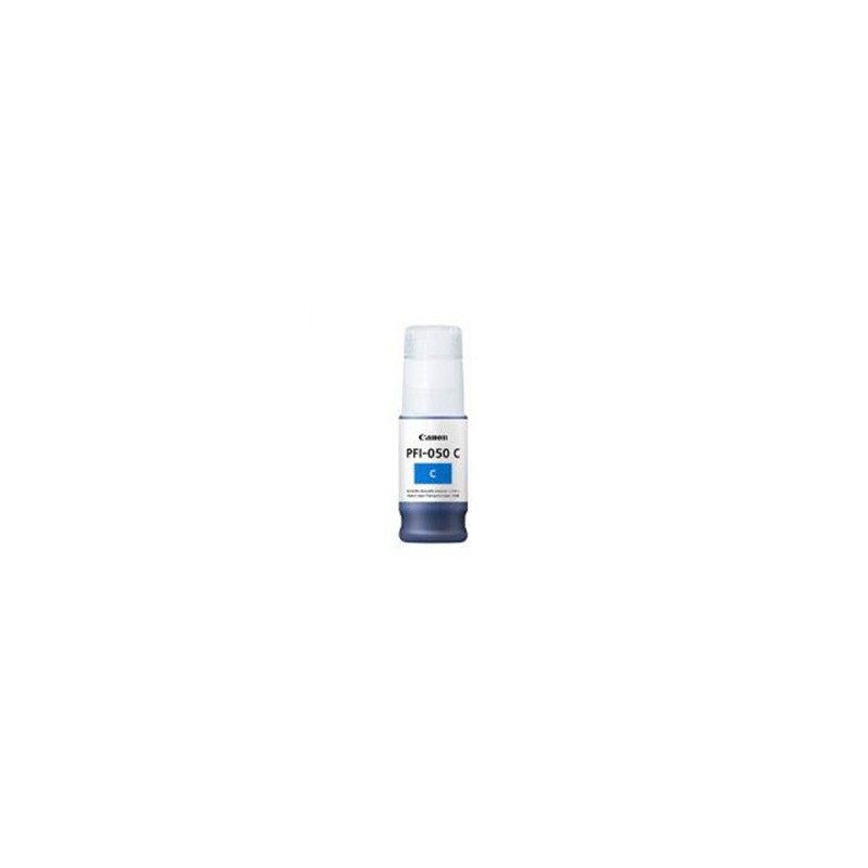 5699C001AA TANQUE DE TINTA CANON PFI-050 C CYAN,COMPATIBLE: TC-20, CAPACIDAD 70 ML