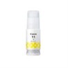 BOTELLA DE TINTA CANON GI-11Y AMARILLA, 70 ML, RENDIMIENTO APROX. 7,700 PAGINAS, COMPATIBLE CON G3160, G2160.