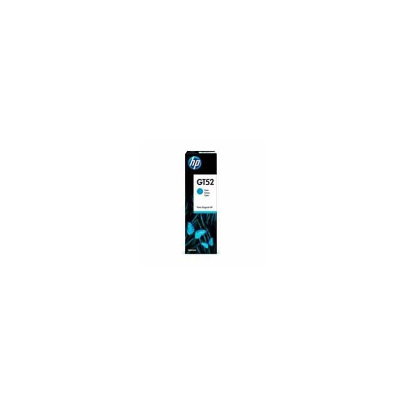 HPS BOTELLA TINTA CONTINUA HP GT52 CIAN 70 ML HASTA 8000 PAGINAS M0H54AL