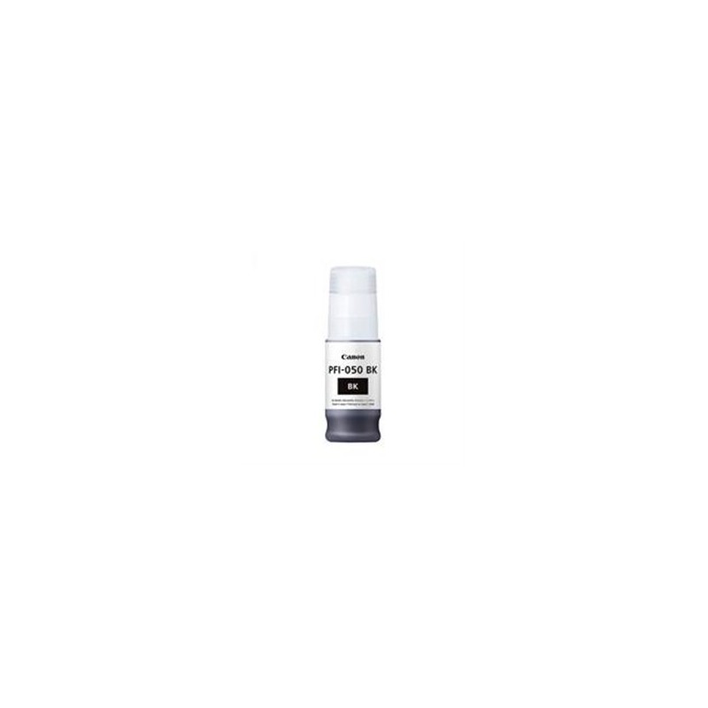 5698C001AA TANQUE DE TINTA CANON PFI-050 BK NEGRO,COMPATIBLE: TC-20, CAPACIDAD 70 ML