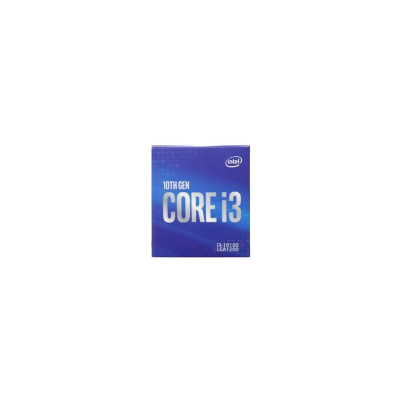 CPU INTEL CORE I3-10100 LGA 1200 10MA GEN S-12 CACHE 6M HASTA 3.60 GHZ 4 NUCLEOS