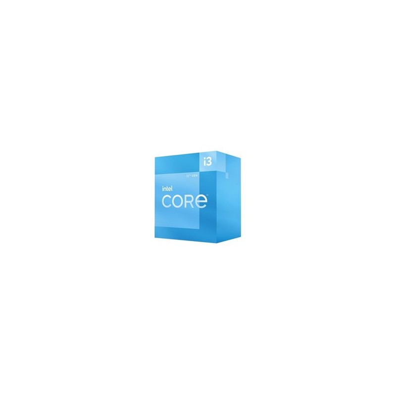 CPU INTEL CORE I3-12100 LGA 1700 12A GEN 4CORE 3.3GHZ HASTA 4.30GHZ 65W CACHE 12MB