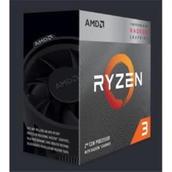 CPU AMD RYZEN 3 3200G AM4 4CORE 3.5GHZ 65W CON GRAFICOS YD3200C5FHBOX