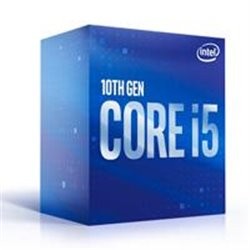 PROCESADOR INTEL CORE I5-10400F S-1200 10A GEN /2.9 - 4.3 GHZ /CACHE 12MB /6 CORES /SIN GRAFICOS /CON DISIPADOR /COMPUTO MEDIO I