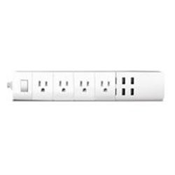 BARRA MUILTICONTACTO INTELIGENTE WIFI COLOR BLANCO SMART LIFE IOT BY TECHZONE