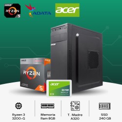 CPU RYZEN 5 5600G SSD 480GB DDR4 8GB
