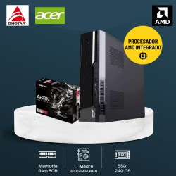 CPU AMD E1-2100 DUAL SSD 240GB DDR3 8GB