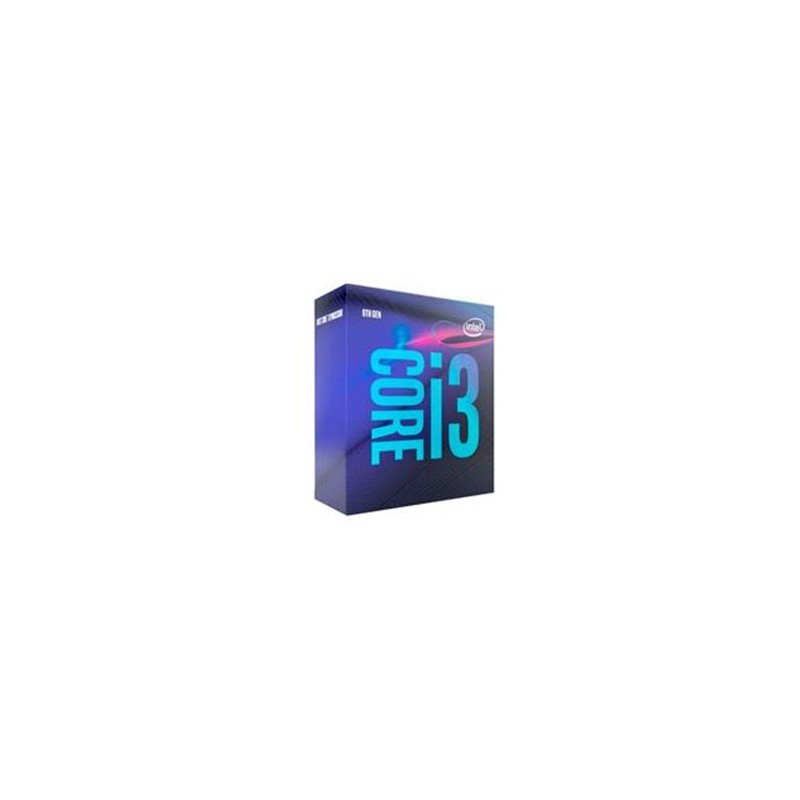 PROCESADOR INTEL CORE I3-9100F S-1151 9A GEN /3.6 - 4.2 GHZ /CACHE 6MB /4 CORES /SIN GRAFICOS /CON VENTILADOR /COMPUTO BASICO IP