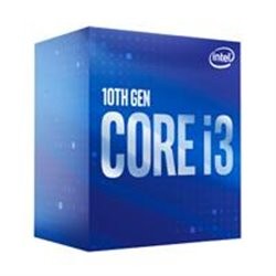PROCESADOR INTEL CORE I3-10100F S-1200 10A GEN /3.6 - 4.3 GHZ /CACHE 6MB /4 CORES /SIN GRAFICOS /CON DISIPADOR /COMPUTO BASICO I