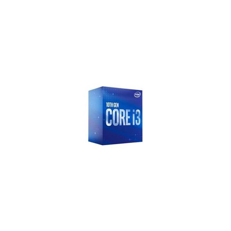 PROCESADOR INTEL CORE I3-10100F S-1200 10A GEN /3.6 - 4.3 GHZ /CACHE 6MB /4 CORES /SIN GRAFICOS /CON DISIPADOR /COMPUTO BASICO I