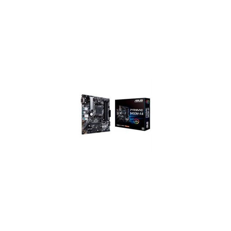 MB ASUS B450 AMD S-AM4 3A GEN/4X DDR4 2666/HDMI/DVI/D-SUB/M.2/6X USB 3.2/MICRO ATX/GAMA MEDIA/RGB