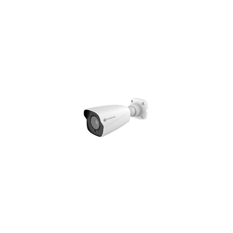 CAMARA IP MOTOROLA MTIBM055701 / BULLET METAL / LENTE FIJO / 5MP / IK10 / IP67 / ONVIF / POE / DNR 3D , HLC , BLC , IR INTELIGEN