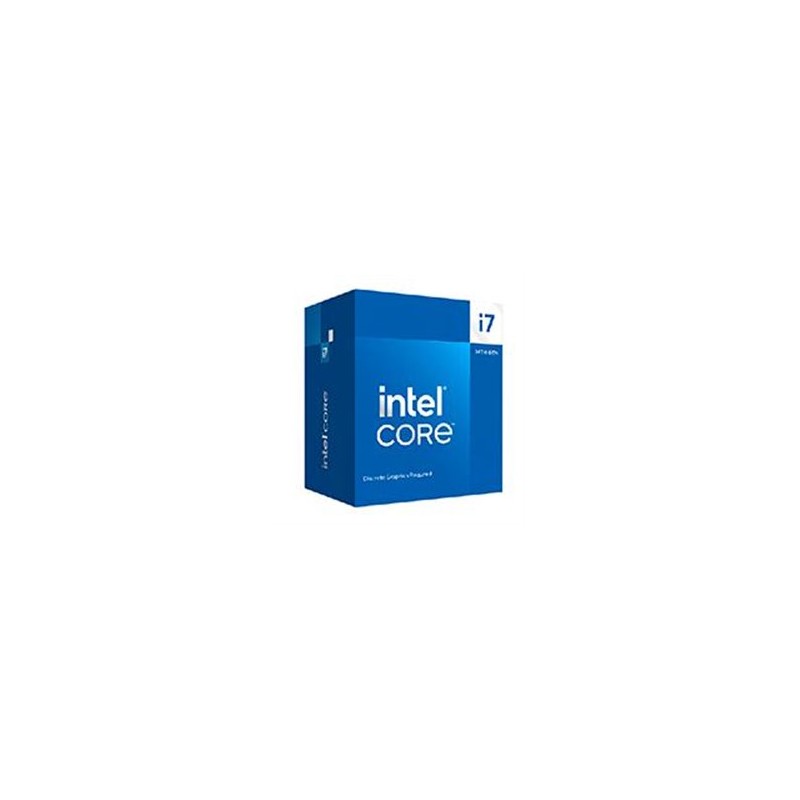 PROCESADOR INTEL CORE I7-14700F S-1700 14A GEN /HASTA 5.4 GHZ /CACHE 33MB /20 CORES (8P+12E) /SIN GRAFICOS /CON DISIPADOR /COMPU