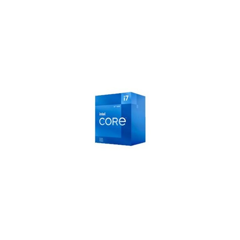 PROCESADOR INTEL CORE I7-12700F S-1700 12A GEN /2.1 - 4.9 GHZ /CACHE 25MB /12 CORES /SIN GRAFICOS /CON DISIPADOR /COMPUTO ALTO I
