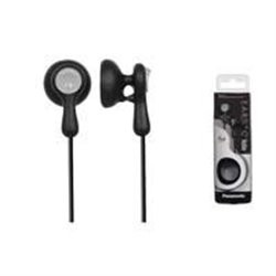 AUDIFONOS TIPO INSERCION (IN-EAR)  PANASONIC RP-HV41PP COLOR NEGRO CONECTOR 3.5MM