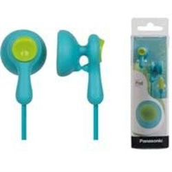 AUDIFONOS TIPO INSERCION (IN-EAR)  PANASONIC RP-HV41PP COLOR AZUL CONECTOR 3.5MM