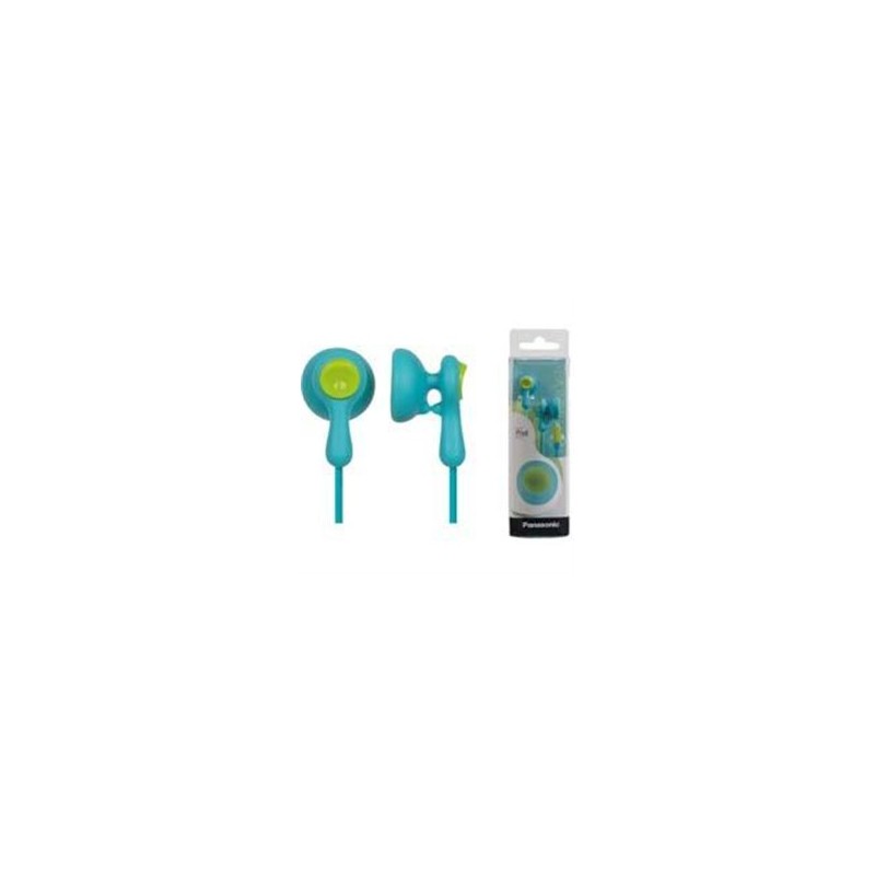 AUDIFONOS TIPO INSERCION (IN-EAR)  PANASONIC RP-HV41PP COLOR AZUL CONECTOR 3.5MM