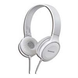 AUDIFONOS TIPO DIADEMA PANASONIC RP-HF100E COLOR BLANCO, DISENO JUVENIL Y SOFISTICADO, PLEGABLE, CONECTOR 3.5MM