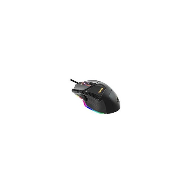 MOUSE GAMING VIPER V570 BLACKOUT EDITION 12000 DPI RGB CON SOFTWARE PERSONALIZABLE FPS + MMO HIBRIDO 13 BOTONES