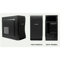 GABINETE EVOTEC BASSU FUENTE 600W TARJETA ATX MINI Y MICRO