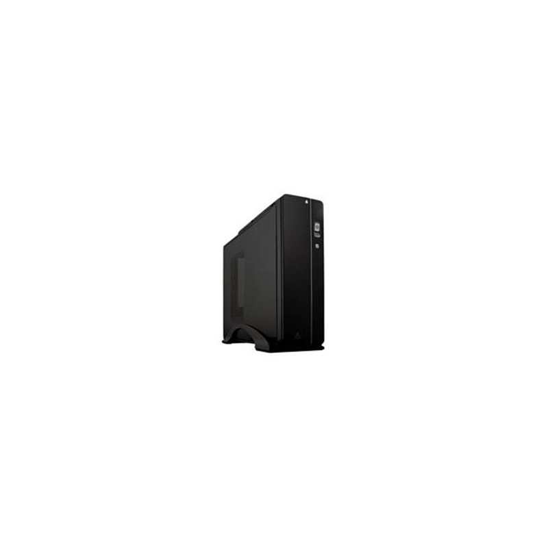 GABINETE ACTECK BERN CON FUENTE DE PODE 500W / MINI TORRE SLIM / MICRO ATX / MINI ITX / COLOR NEGRO / 24 PINES / GAPC-301