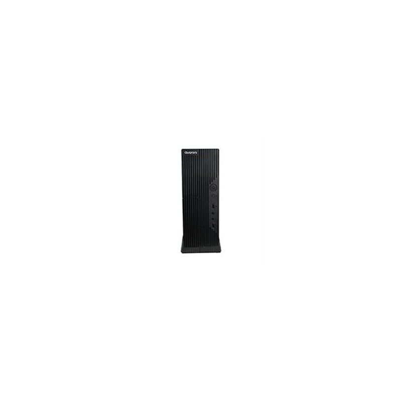 GABINETE SLIM QUARONI, MICRO ATX /MINI ITX/FUENTE DE PODER 500W /COLOR NEGRO ACABADO LINEAL