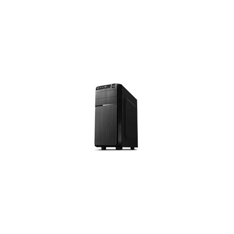GABINETE ACTECK KIRUNA CON FUENTE DE PODER 500W / GM-210 / MEDIA TORRE ATX / MICRO ATX / MINI ITX / NEGRO / AC-05008