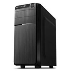 GABINETE ACTECK KIRUNA CON FUENTE DE PODER 500W / GM-210 / MEDIA TORRE ATX / MICRO ATX / MINI ITX / NEGRO / AC-05008