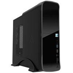 GABINETE ACTECK INTEGRA IVO SLIM / MICRO ATX / ITX 500W 1XUSB-C GI-001/ COLOR NEGRO/AC-922753