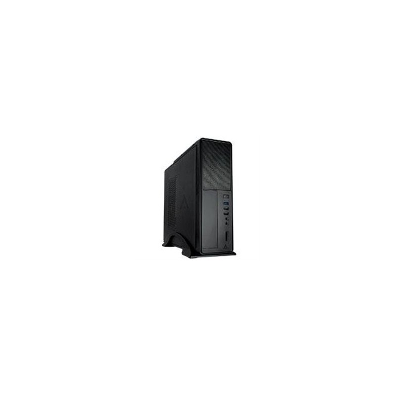 GABINETE ACTECK BROOK CON FUENTE DE PODER 500W / GS470 / MINI TORRE SLIM / MICRO ATX / MINI ITX / NEGRO / AC-922760