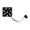 Ventilador Acteck para gabinete Polar EG VG80 80 mm silencioso 80x25mm 1800RPM Molex Negro