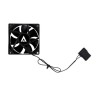 Ventilador Acteck para gabinete Polar EG VG80 80 mm silencioso 80x25mm 1800RPM Molex Negro