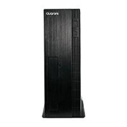 GABINETE SLIM QUARONI, MICRO ATX /MINI ITX/FUENTE DE PODER 500W /COLOR NEGRO ACABADO CEPILLADO