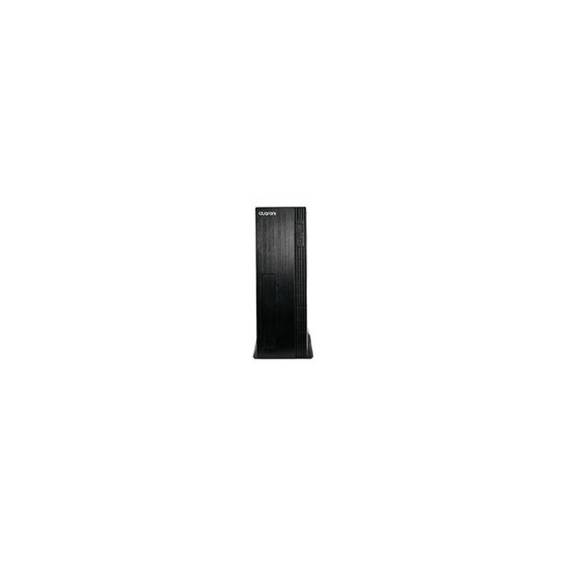 GABINETE SLIM QUARONI, MICRO ATX /MINI ITX/FUENTE DE PODER 500W /COLOR NEGRO ACABADO CEPILLADO