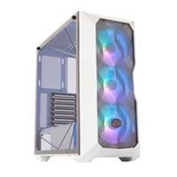 GABINETE COOLER MASTER TD500 MESH BLANCO MEDIA TORRE MINI ITX, MICRO ATX, ATX, SSI CEB, EATX CRISTAL TEMPLADO GAMER ARGB