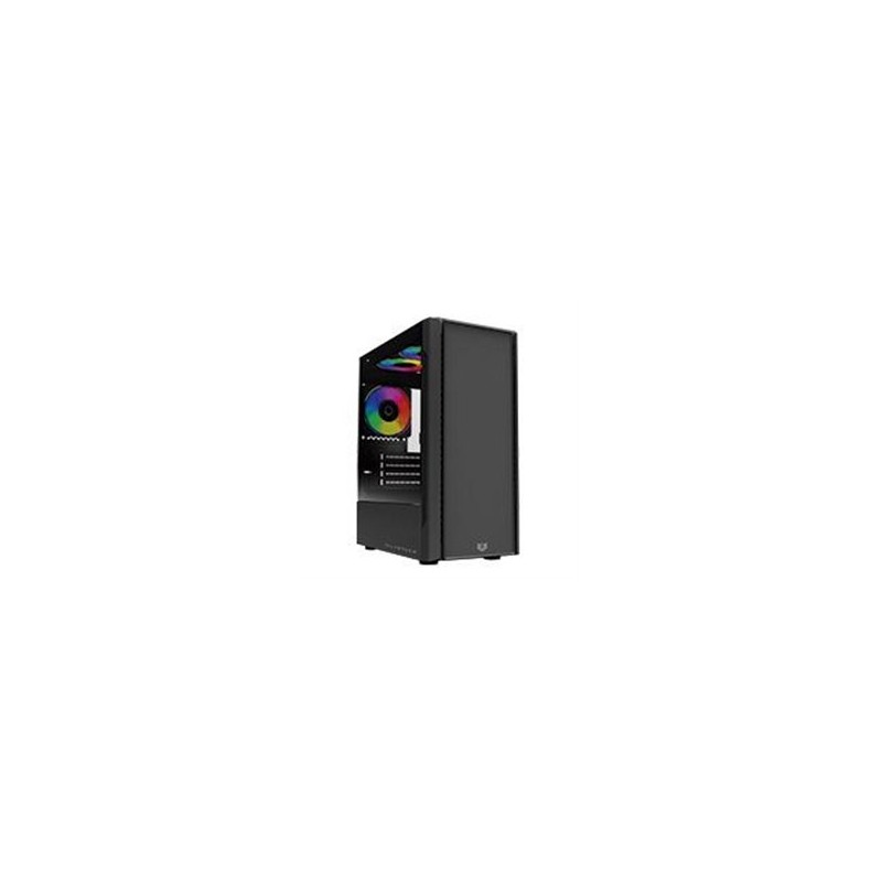 BR-936095 GABINETE GAMER BALAM RUSH NYX GI730 / MEDIA TORRE / MICRO ATX, MINI ITX / VENTILADOR RGB / PANEL CRISTAL TEMPLADO, MET