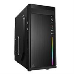 GABINETE ACTECK FUSION X CON FUENTE DE PODER 500W / GI440 / MICRO TORRE / MICRO ATX / MINI ITX / NEGRO / AC-929530