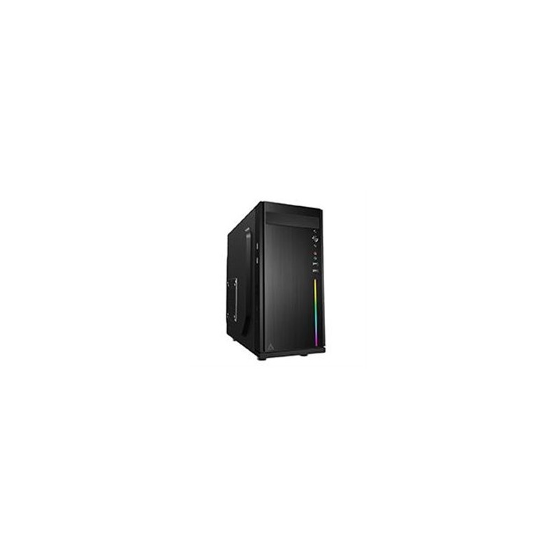 GABINETE ACTECK FUSION X CON FUENTE DE PODER 500W / GI440 / MICRO TORRE / MICRO ATX / MINI ITX / NEGRO / AC-929530