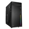 GABINETE ACTECK FUSION X CON FUENTE DE PODER 500W / GI440 / MICRO TORRE / MICRO ATX / MINI ITX / NEGRO / AC-929530