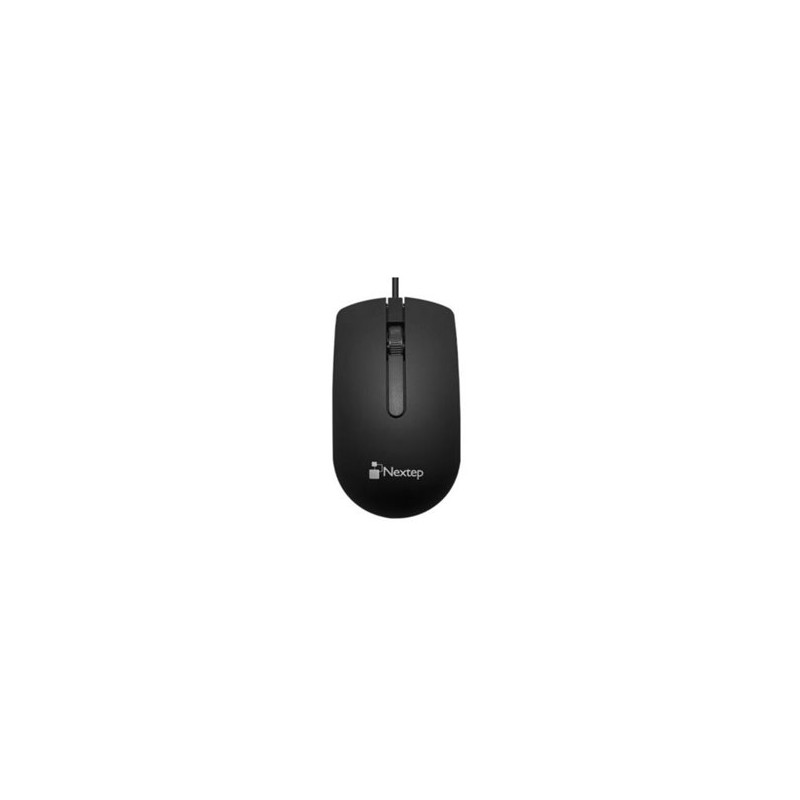 MOUSE NEXTEP ALAMBRICO USB 1000 DPI NEGRO NE-414