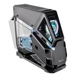 GABINETE THERMALTAKE AHT600 NEGRO TORRE COMPLETA MINI ITX, MICRO ATX, ATX, EATX CRISTAL TEMPLADO - GAMER